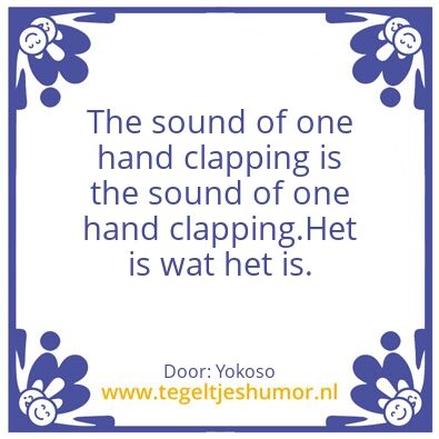 Tegeltje: Inner Silence