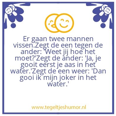Tegeltje: Vissen