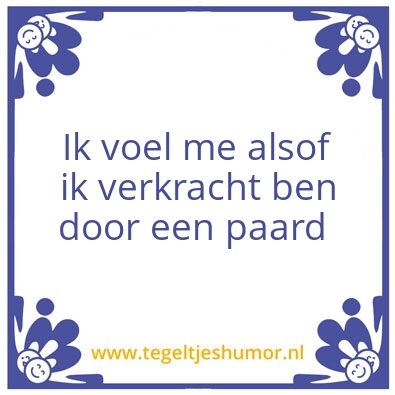 Tegeltje: .