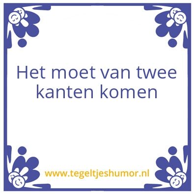 Tegeltje: John’s tegel