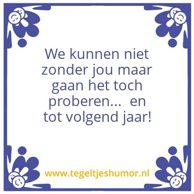 Tegeltje: werk