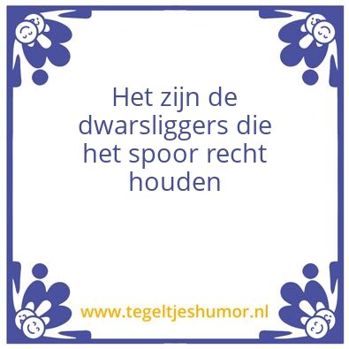 Tegeltje: biels
