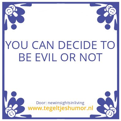 Tegeltje: newinsightsinliving