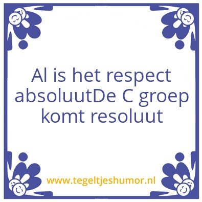 Tegeltje: Eelke