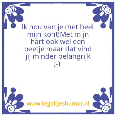Tegeltje: George