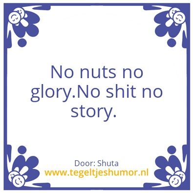 Tegeltje: Story of my life