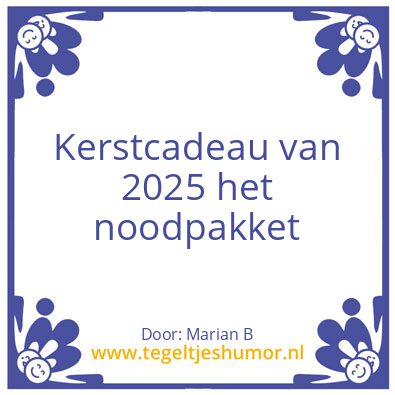 Tegeltje: Marian Borg