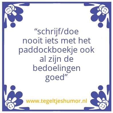 Tegeltje: By Miranda: