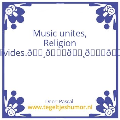 Tegeltje: That’s the truth
