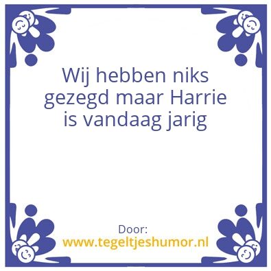 Tegeltje: Tegeltje
