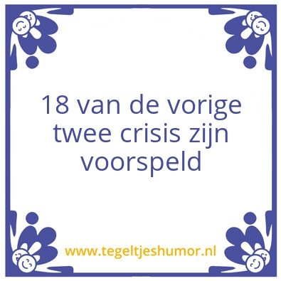 Tegeltje: –