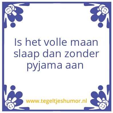 Tegeltje: Vollemaan