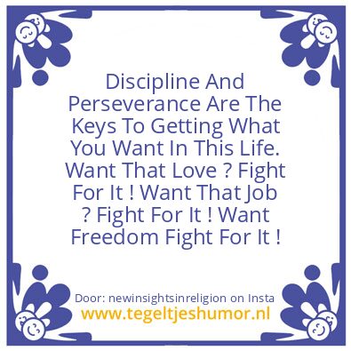 Tegeltje: The Walk of Life,