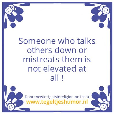 Tegeltje: Now You Know.