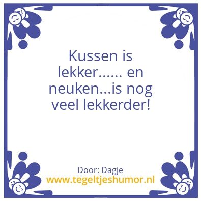 Tegeltje: Kussen