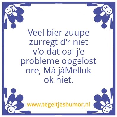 Tegeltje: Zeeuws