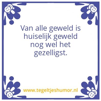 Tegeltje: Ronâ€™s wijsheid