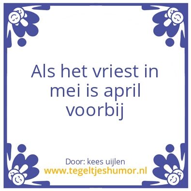 Tegeltje: spreukje