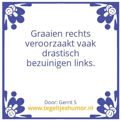 Tegeltje: Ik ben Gerrit