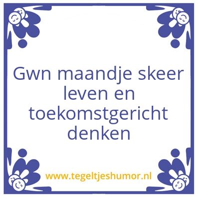 Tegeltje: Nade Hong