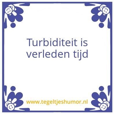 Tegeltje: Turb