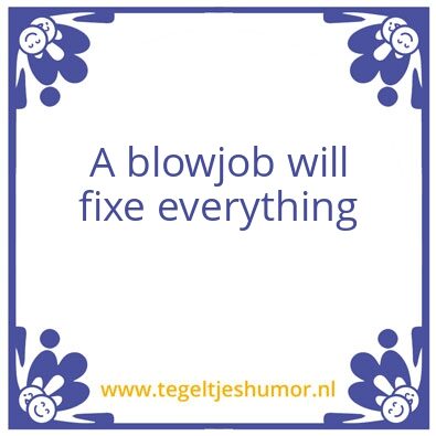Tegeltje: Tegel wijsheid