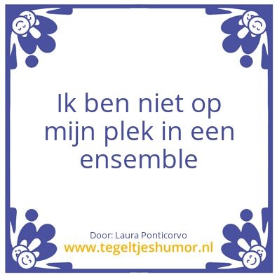 Tegeltje: aura