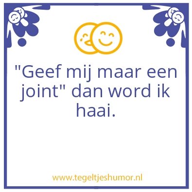 Tegeltje: Haai