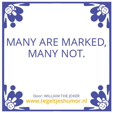 Tegeltje: ?