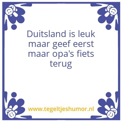 Tegeltje: dkrfnvnfvjnd