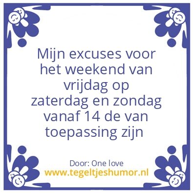 Tegeltje: Onzin