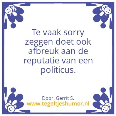 Tegeltje: Ik ben Gerrit.