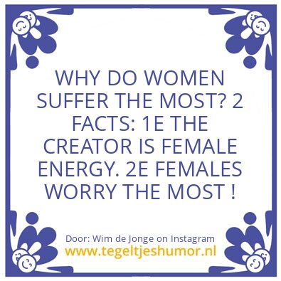 Tegeltje: AND YOU KNOW IT !