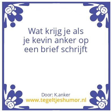 Tegeltje: Hoi