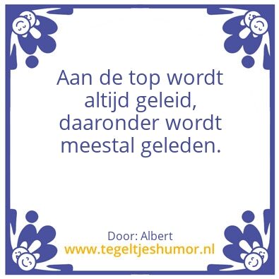 Tegeltje: spreuk van de week  19