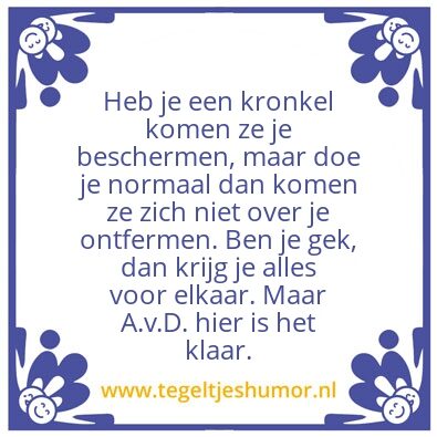 Tegeltje: A.v.D.