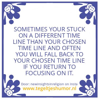 Tegeltje: SOMETIMES