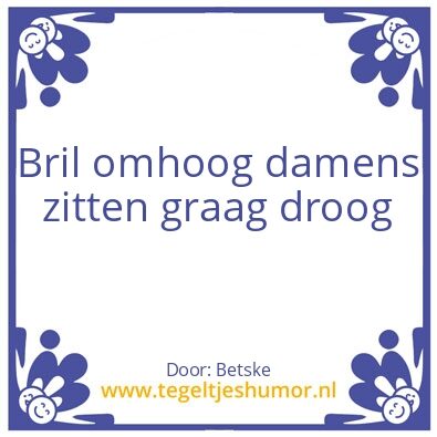 Tegeltje: Betske