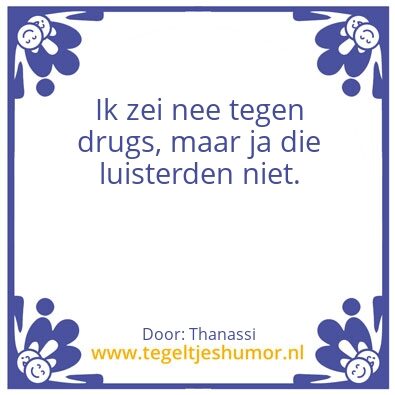 Tegeltje: Sjakie Shot