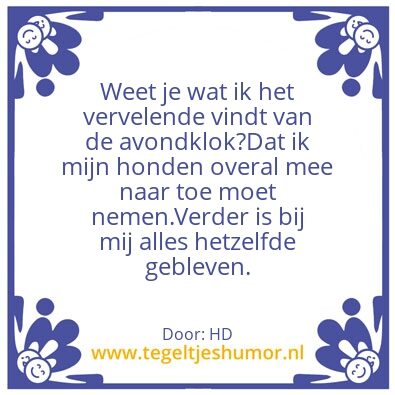 Tegeltje: Kabinet