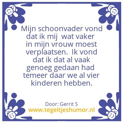 Tegeltje: Ik ben Gerrit