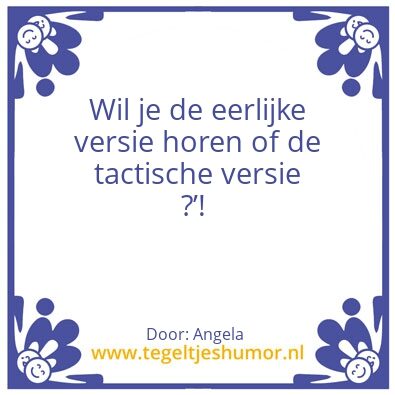 Tegeltje: Angela quote