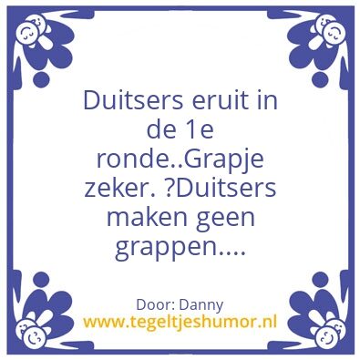 Tegeltje: Tegel