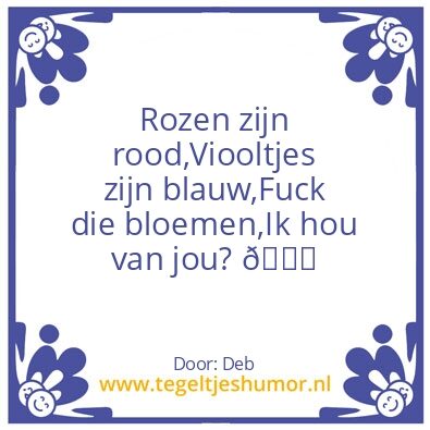 Tegeltje: Rozen