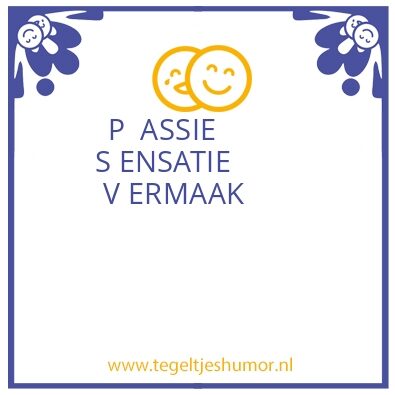 Tegeltje: P S V