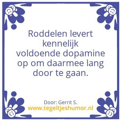 Tegeltje: Ik ben Gerrit.