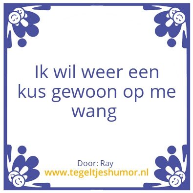 Tegeltje: Duurt dit nog lang