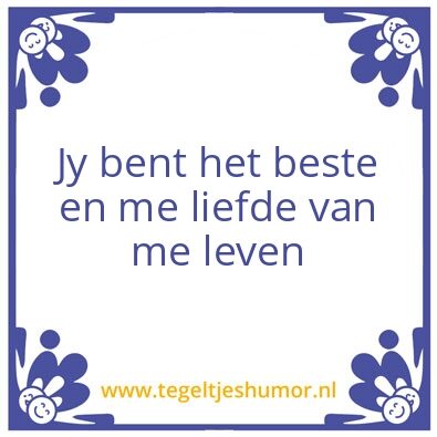 Tegeltje: stiena