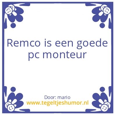 Tegeltje: spreuk