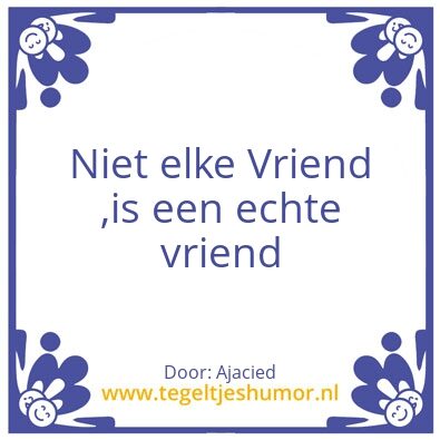 Tegeltje: Nadenkertje
